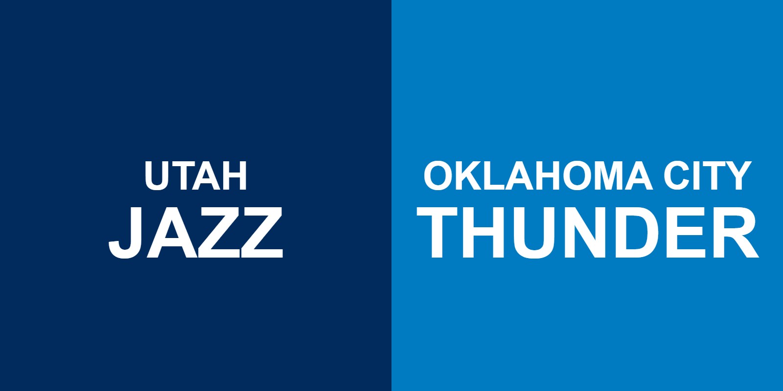 Jazz vs Thunder