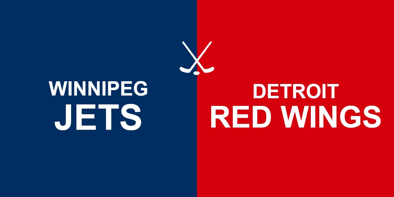 Jets vs Red Wings
