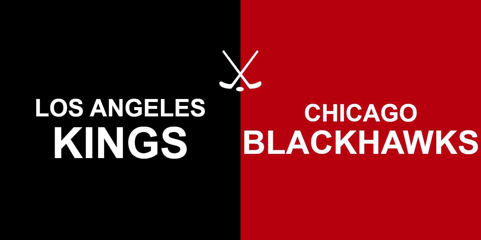 Kings vs Blackhawks