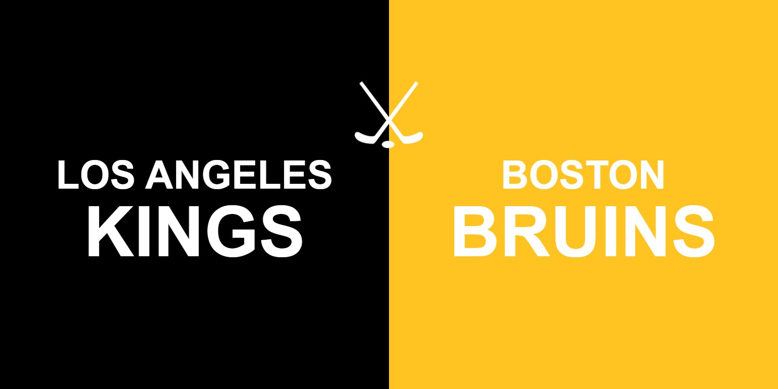 Kings vs Bruins
