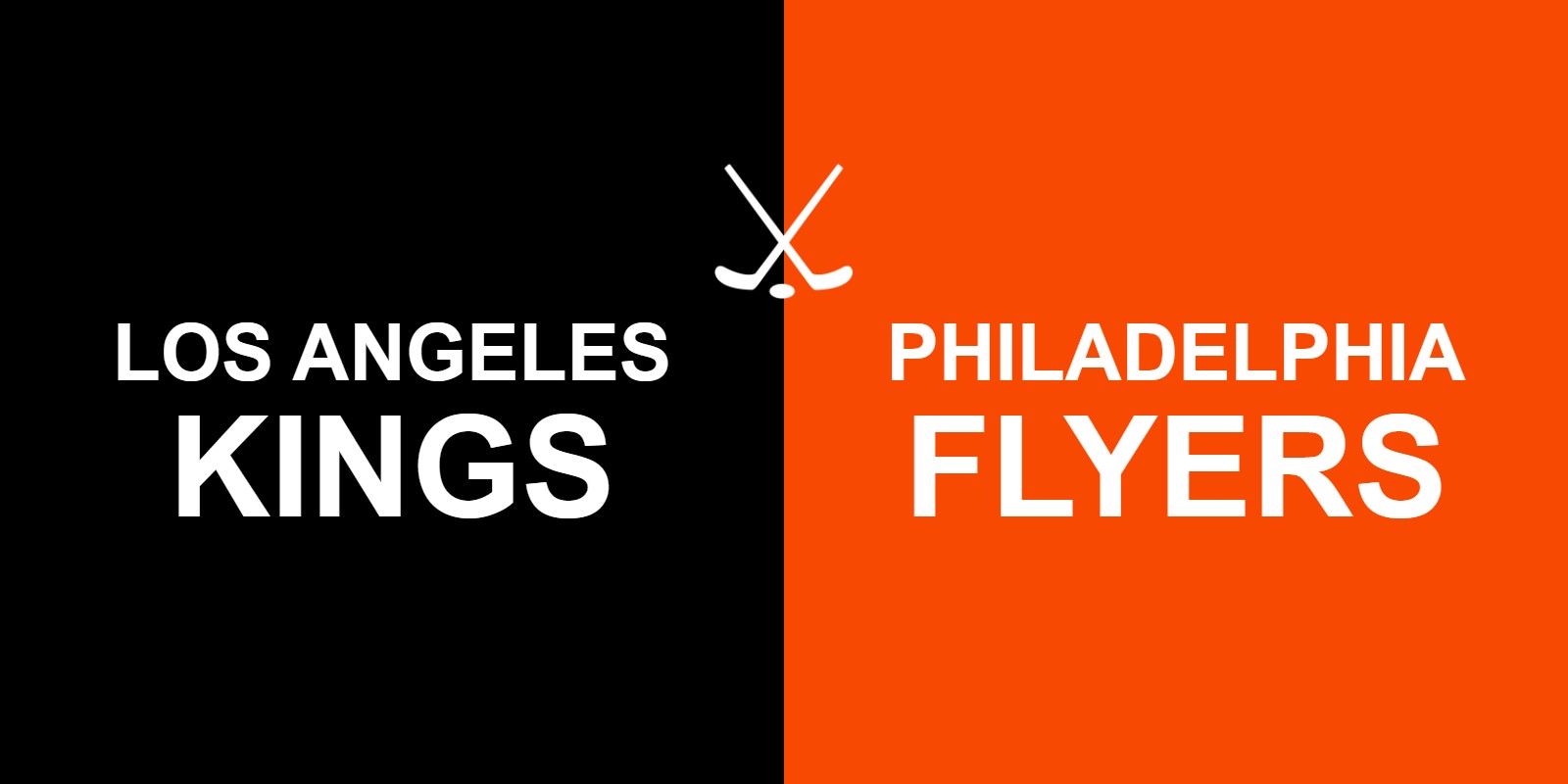 Kings vs Flyers