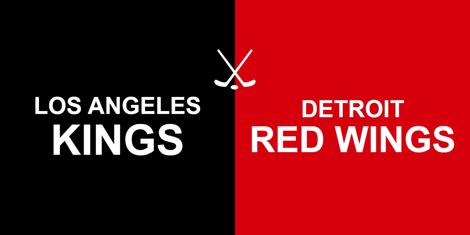 Kings vs Red Wings
