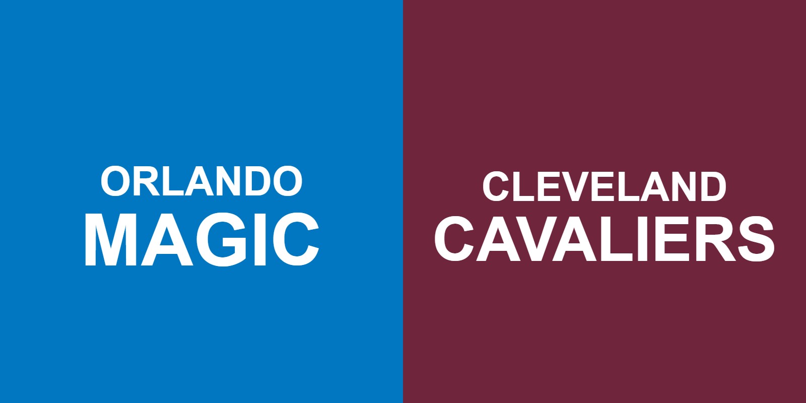 Magic vs Cavaliers