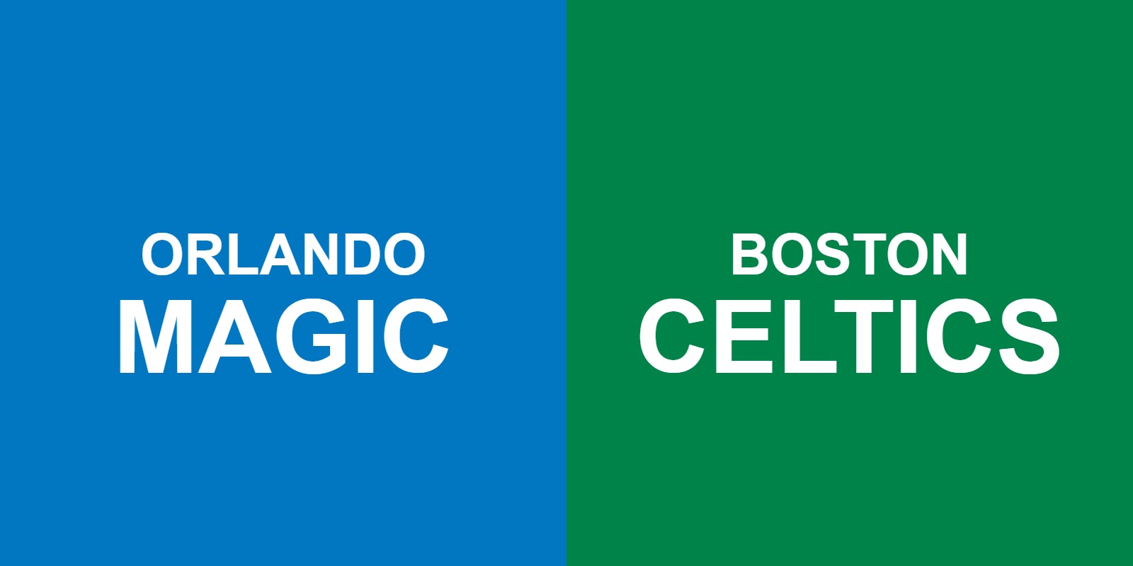 Magic vs Celtics