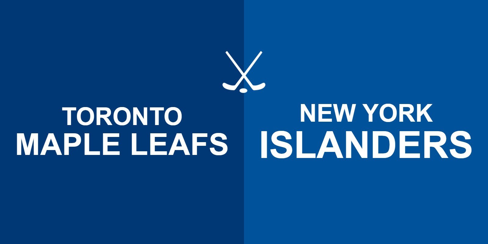 Maple Leafs vs Islanders