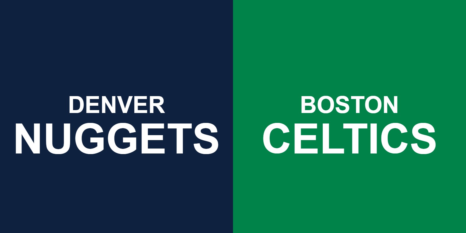 Nuggets vs Celtics