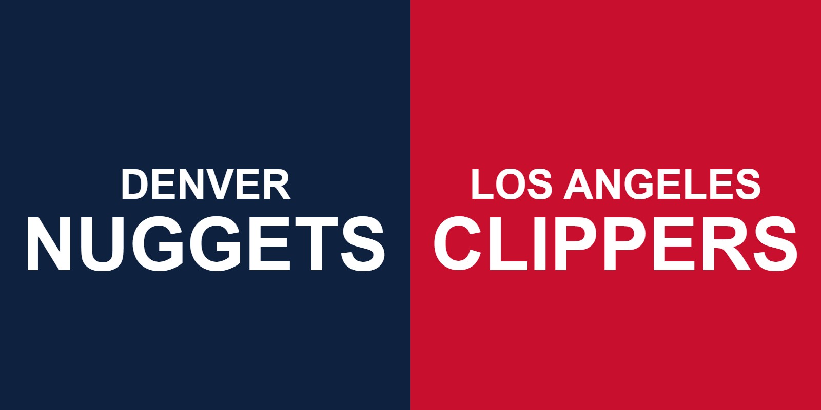 Nuggets vs Clippers