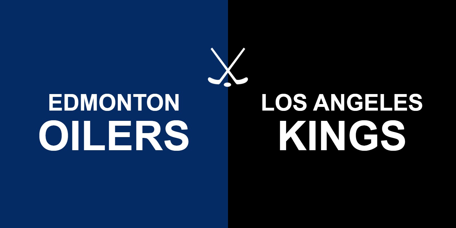 Oilers vs Kings