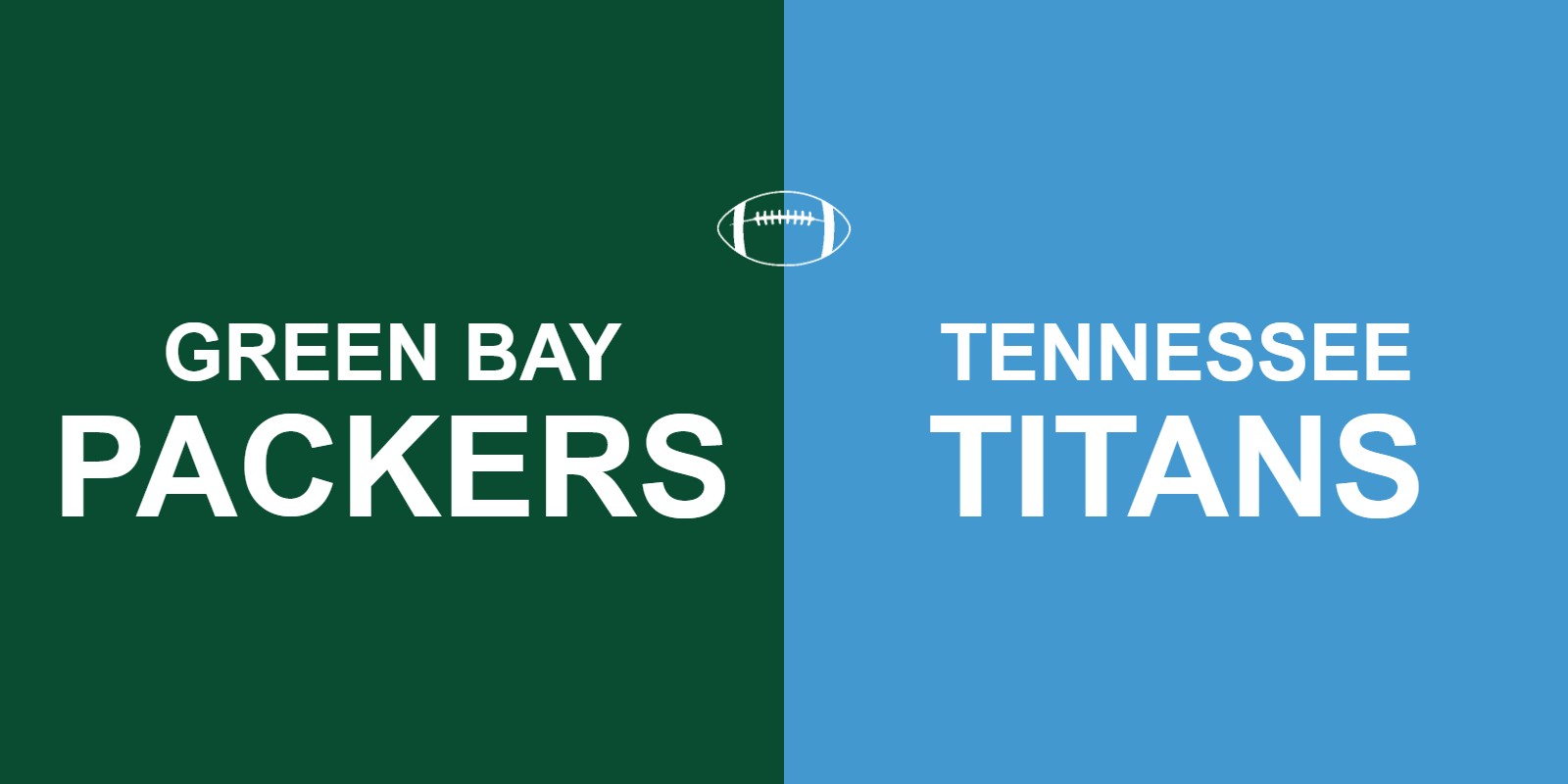 Packers vs Titans