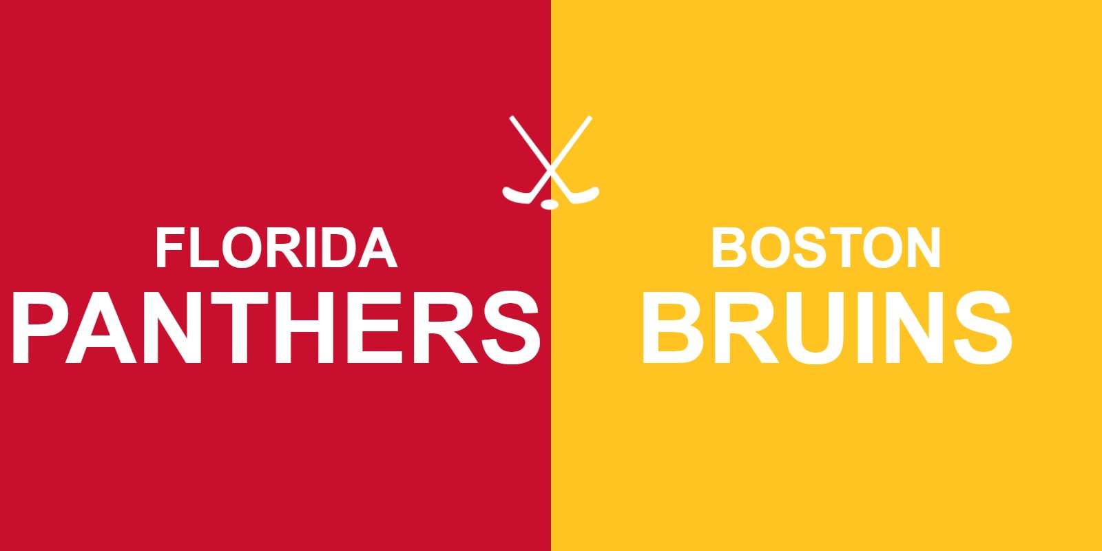Panthers vs Bruins