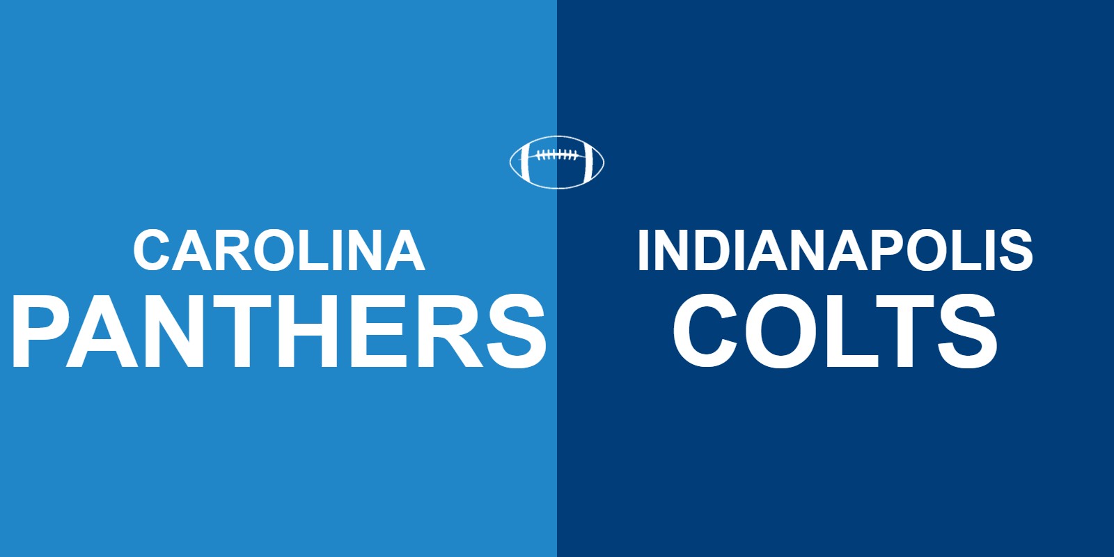 Panthers vs Colts