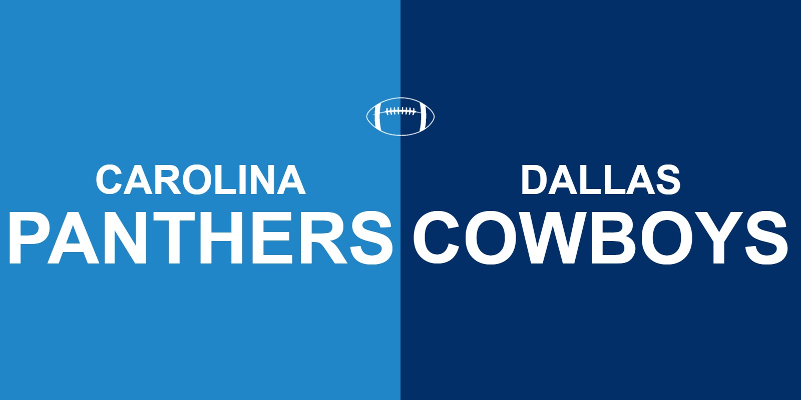 Panthers vs Cowboys