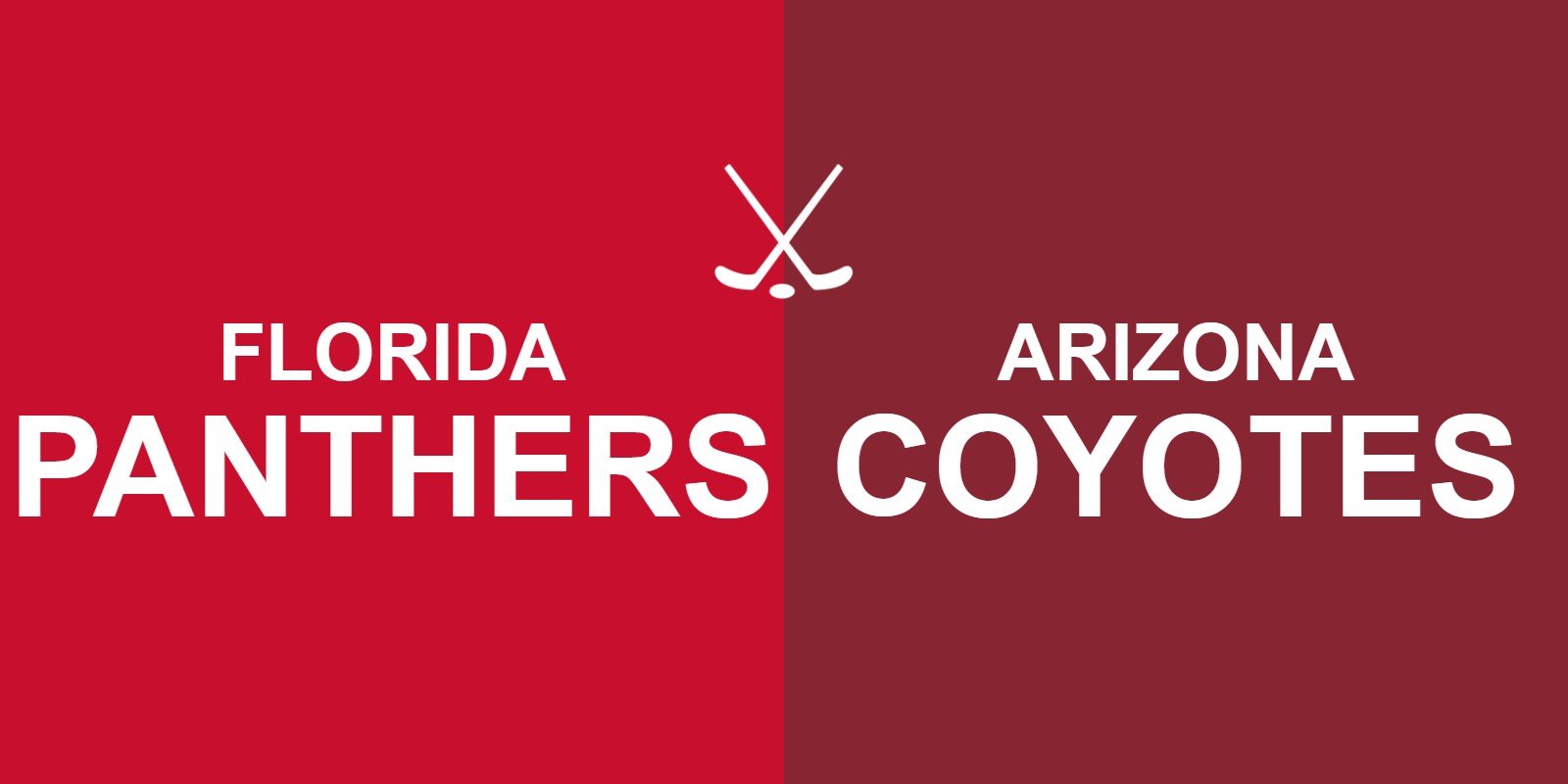 Panthers vs Coyotes