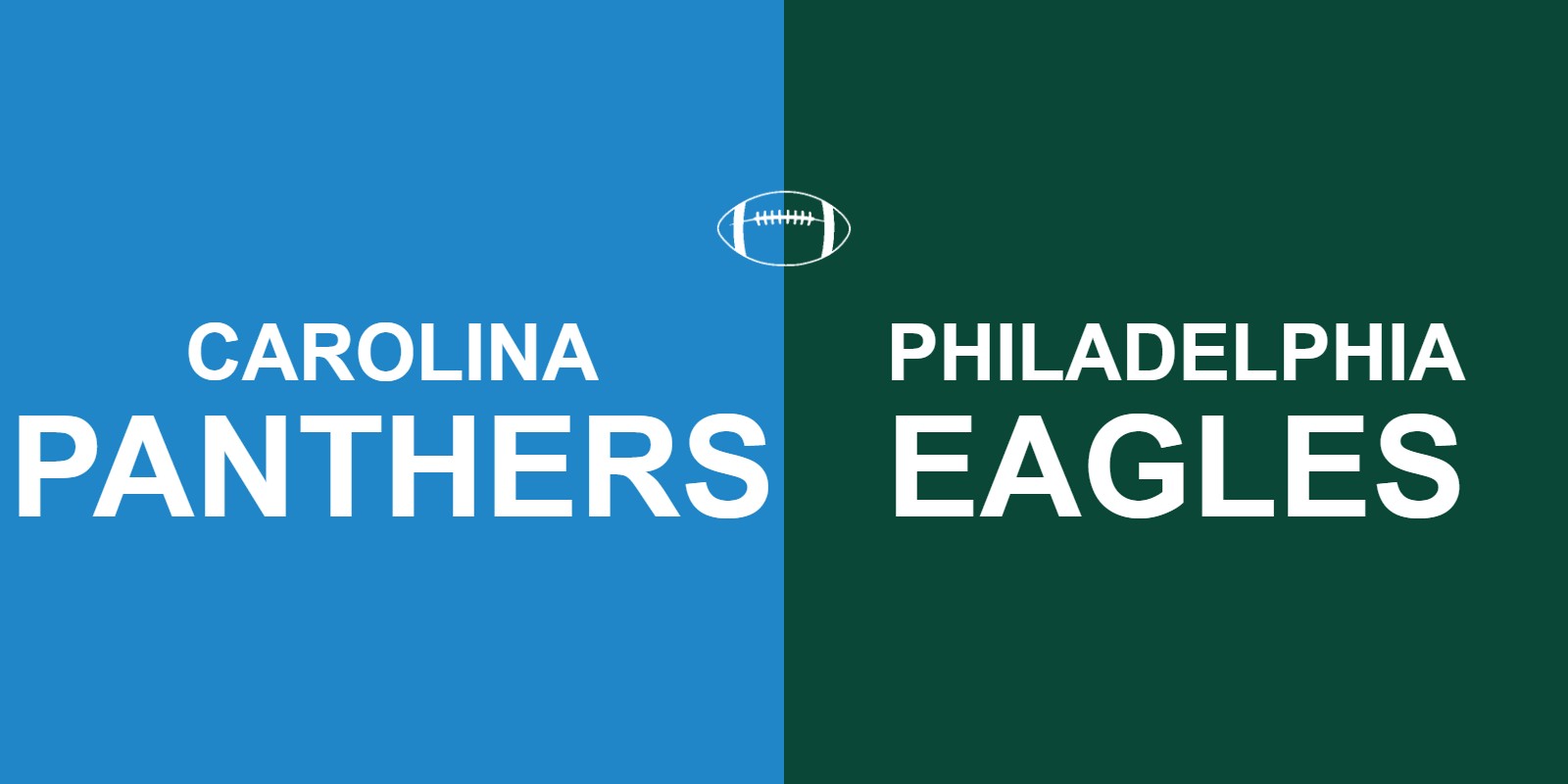 Panthers vs Eagles