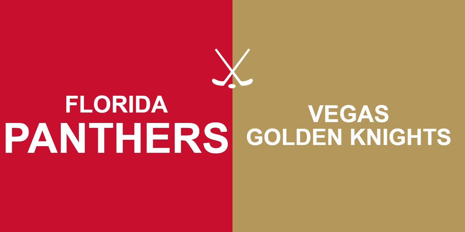 Panthers vs Golden Knights
