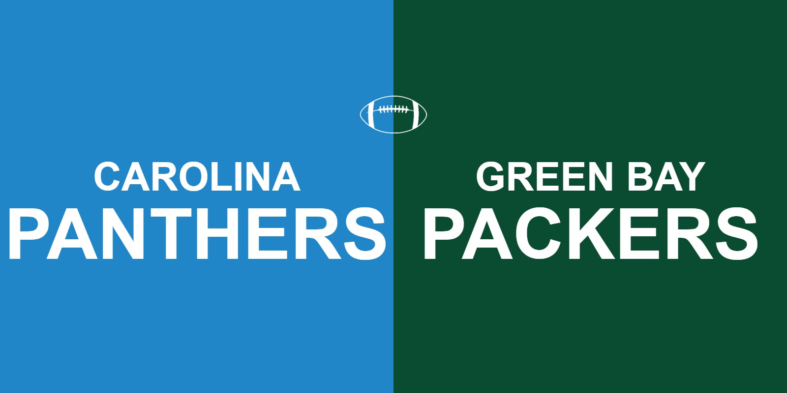 Panthers vs Packers