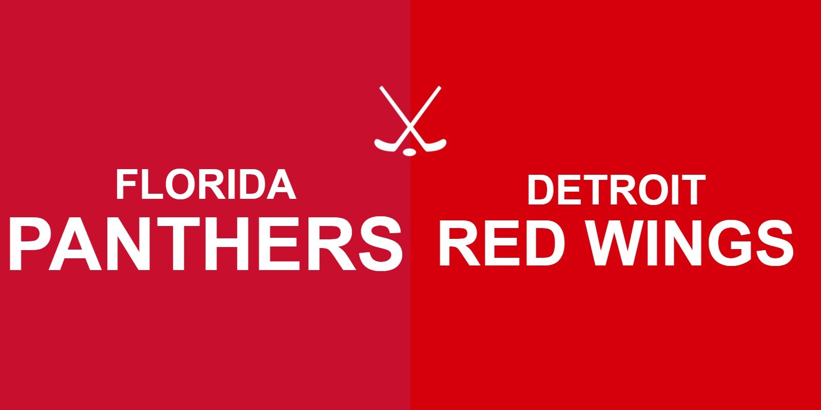 Panthers vs Red Wings