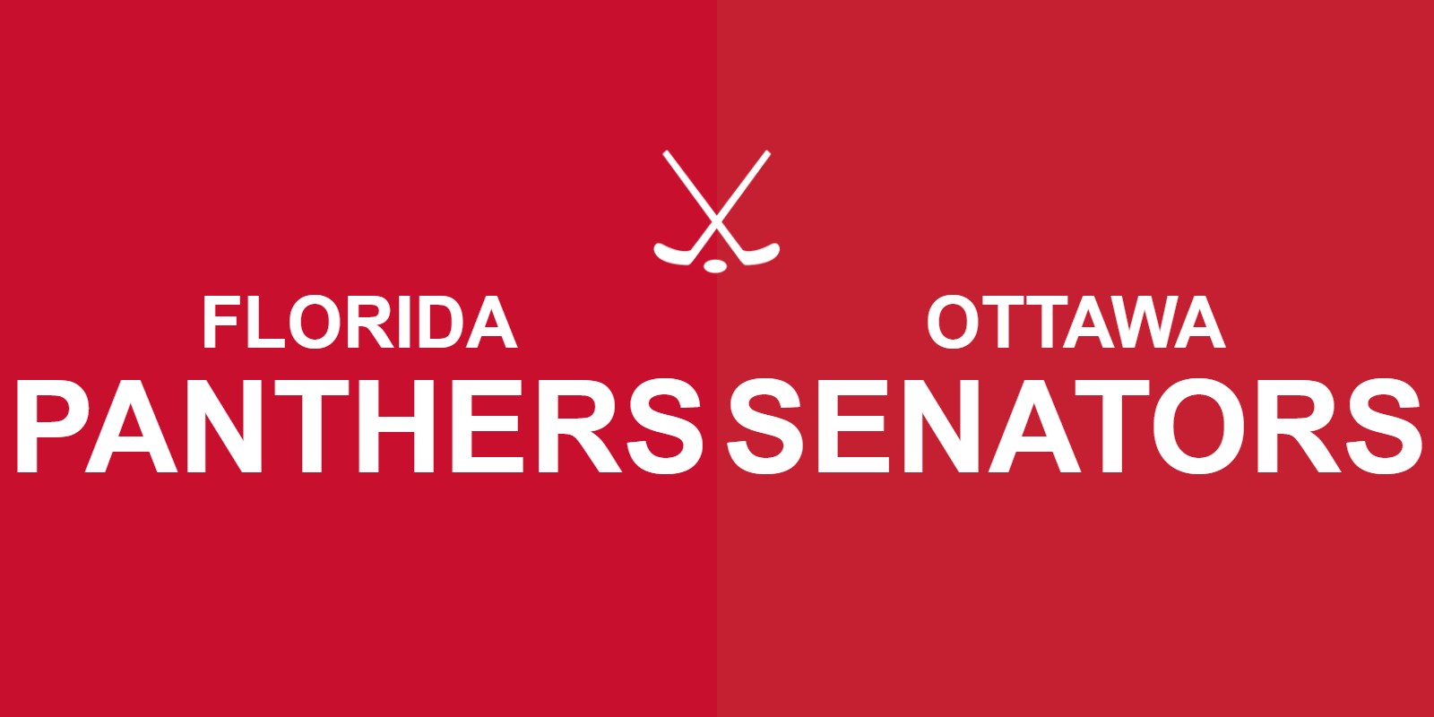 Panthers vs Senators