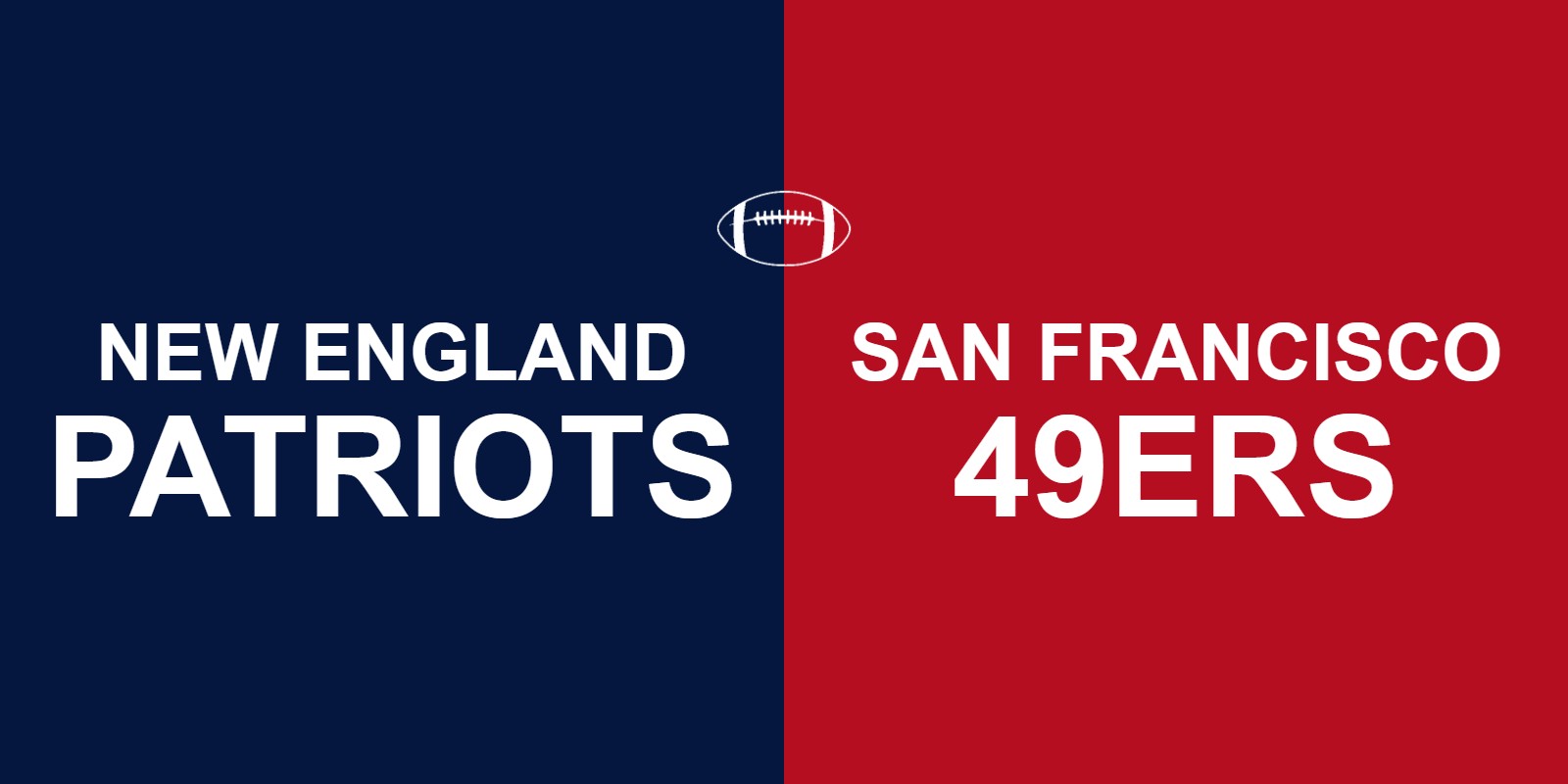 when do the patriots play the 49ers