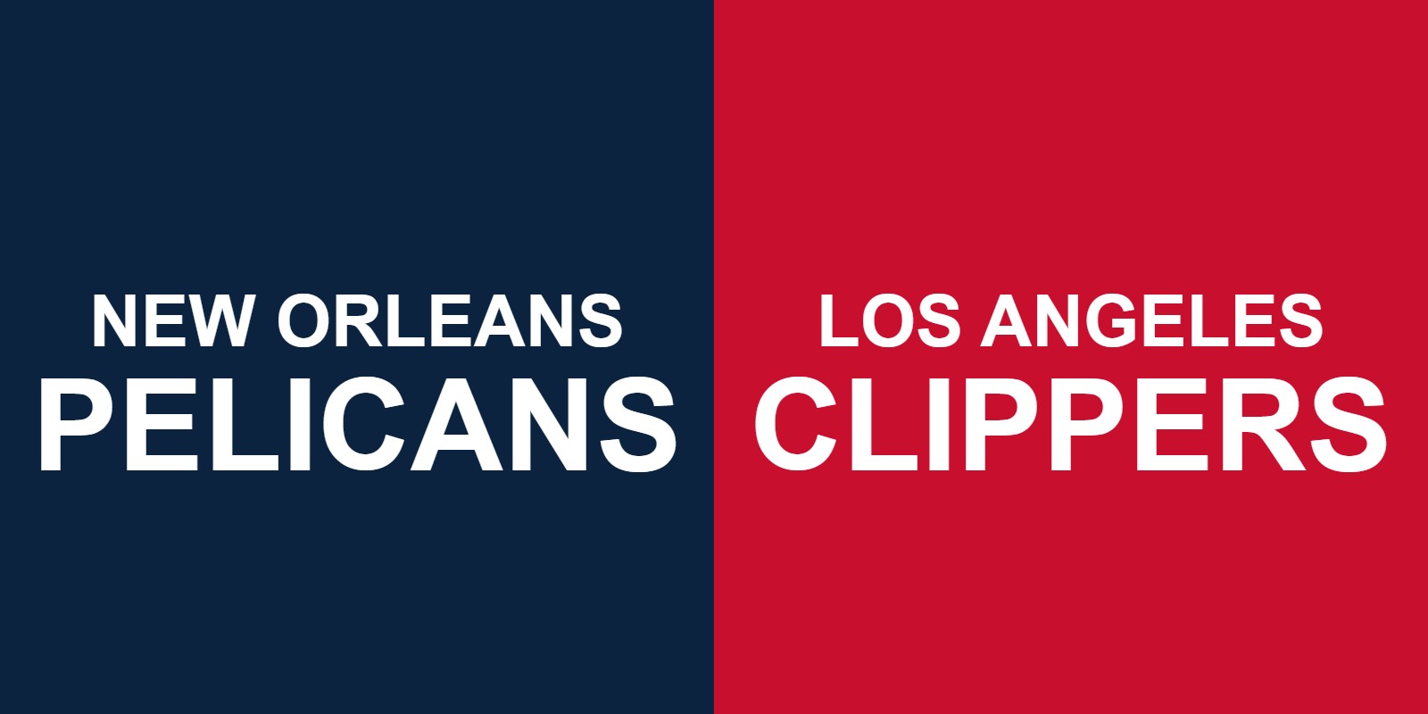 Pelicans vs Clippers