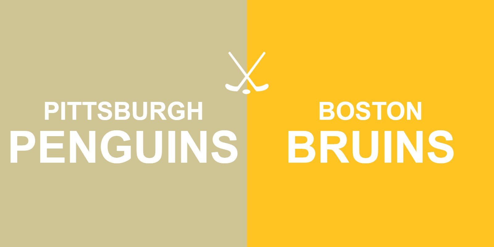 Penguins vs Bruins