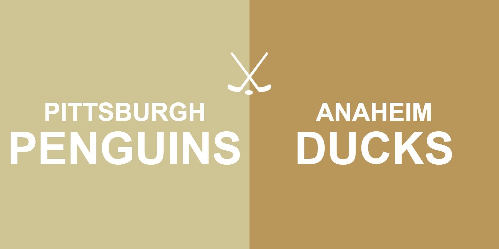 Penguins vs Ducks