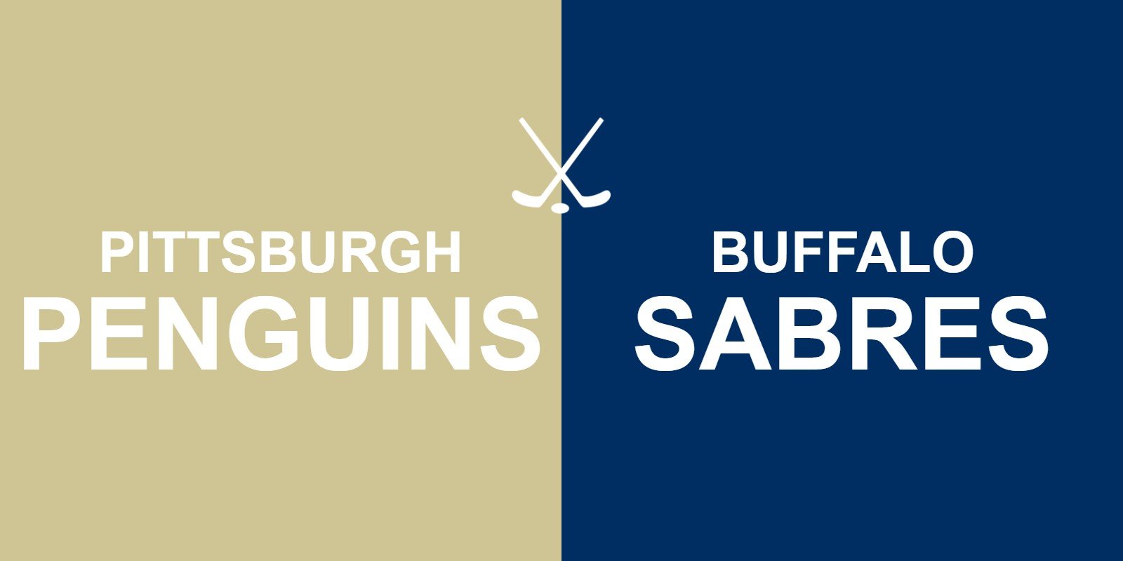 Penguins vs Sabres