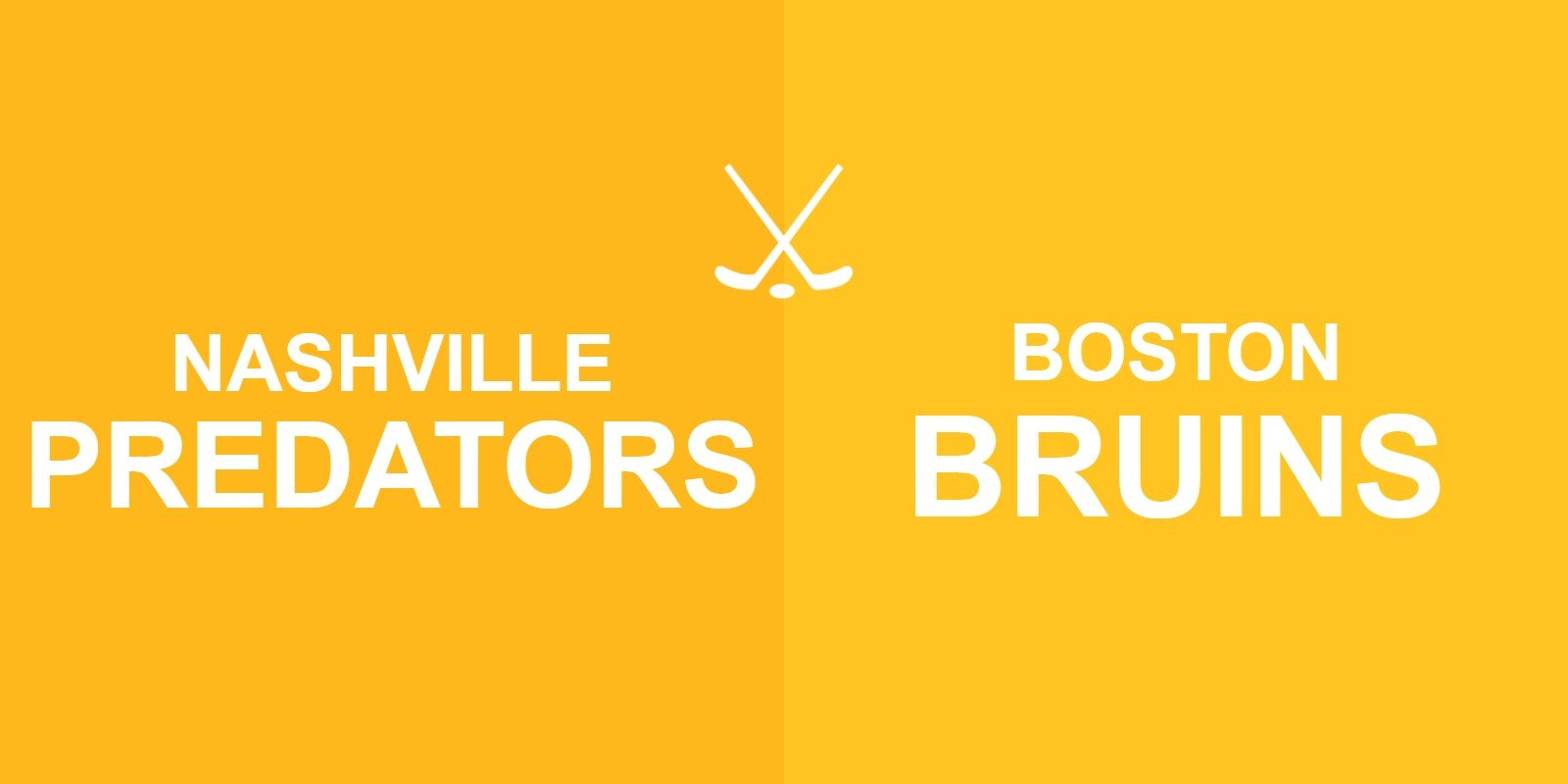 Predators vs Bruins