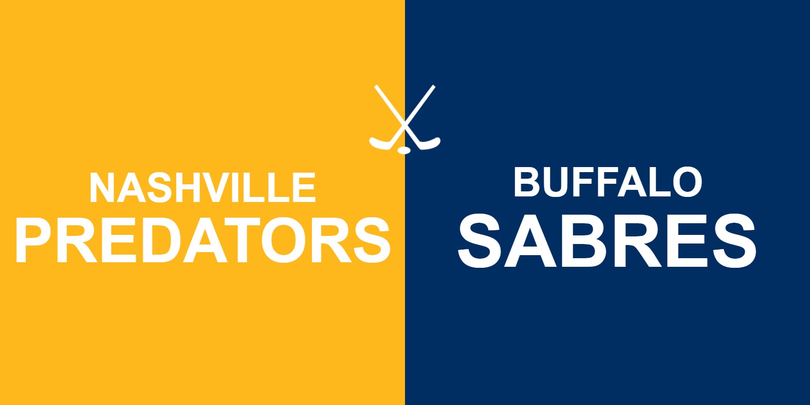 Predators vs Sabres