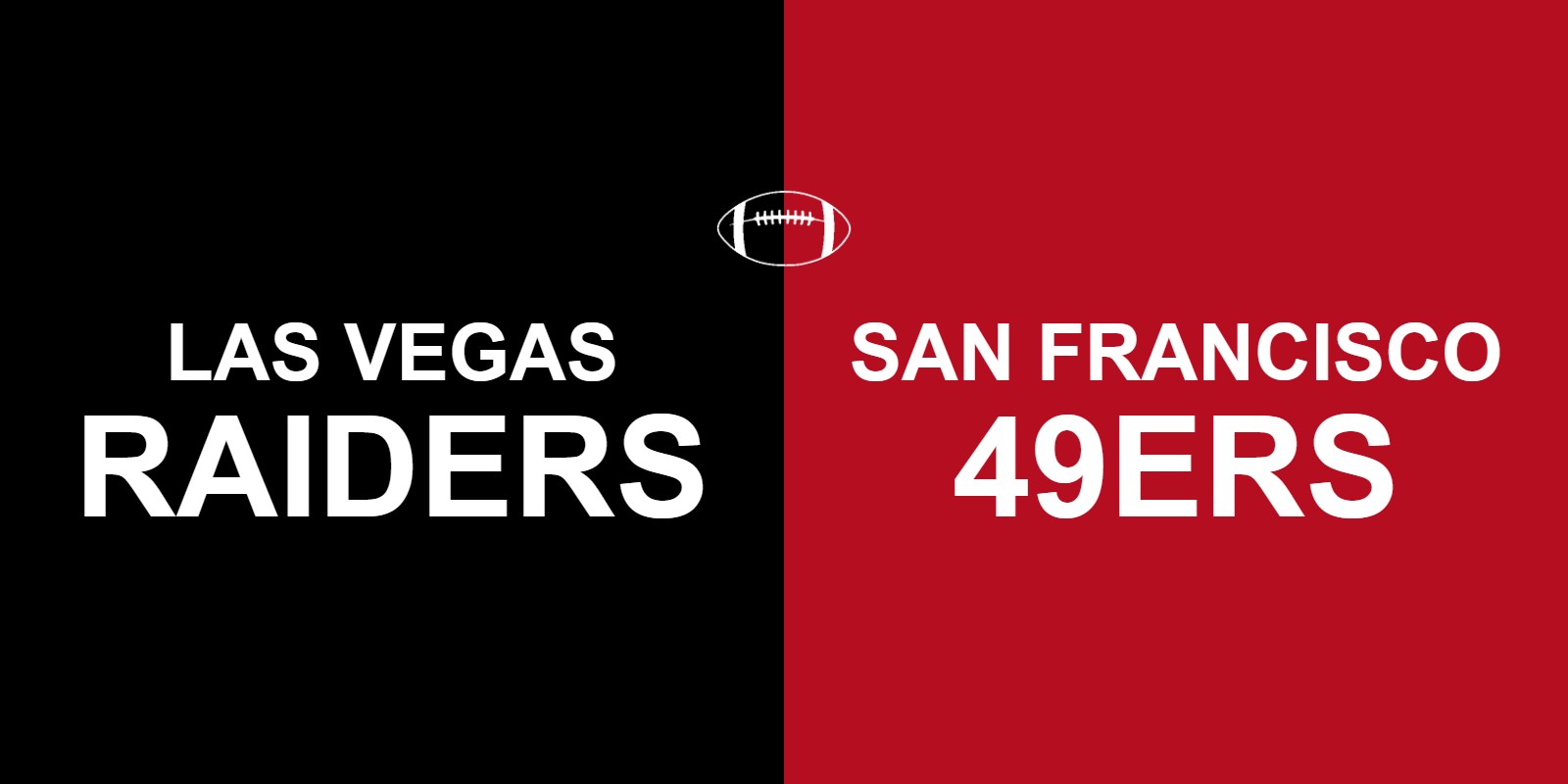 Raiders vs 49ers Tickets 