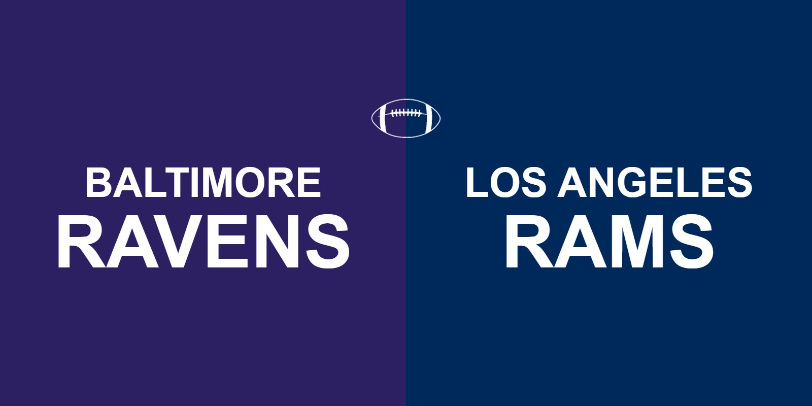 Ravens vs Rams
