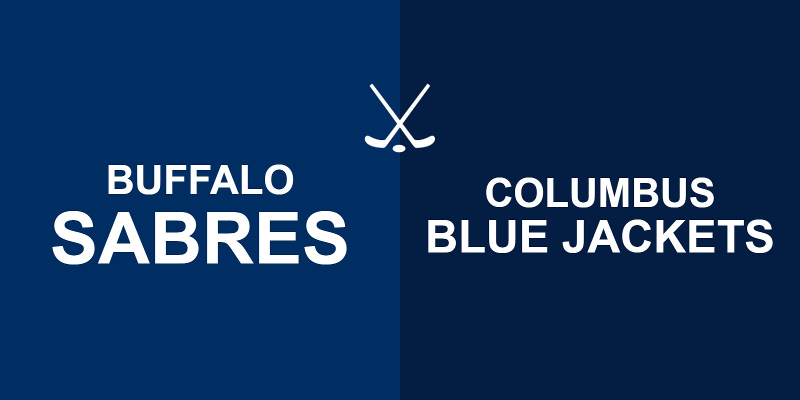 Sabres vs Blue Jackets
