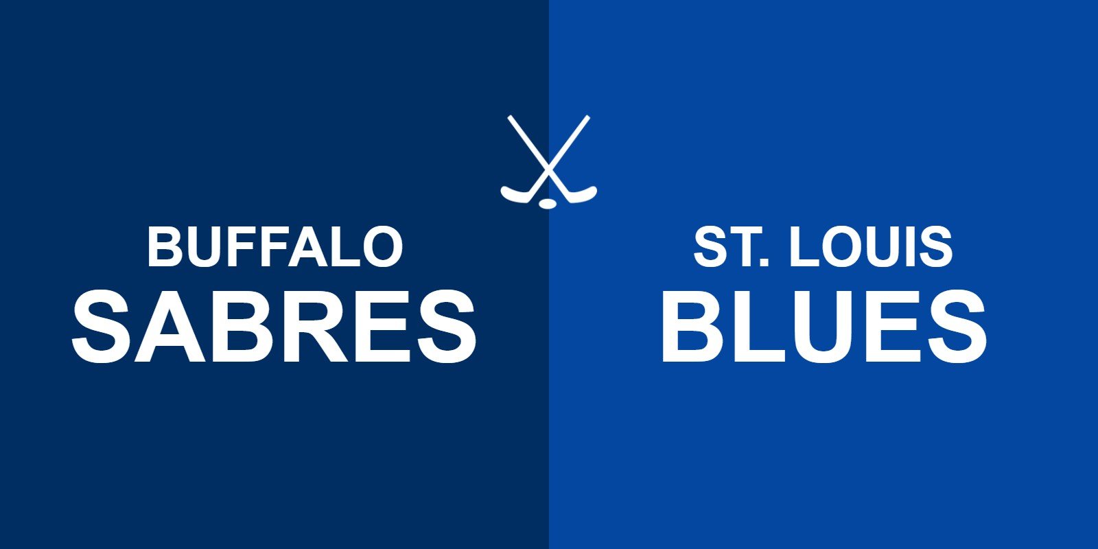 Sabres vs Blues