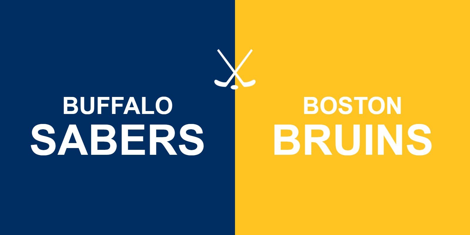 Sabres vs Bruins