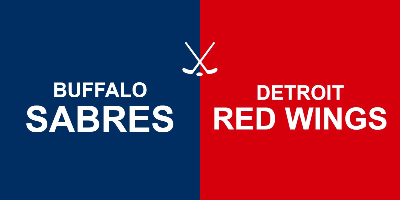Sabres vs Red Wings