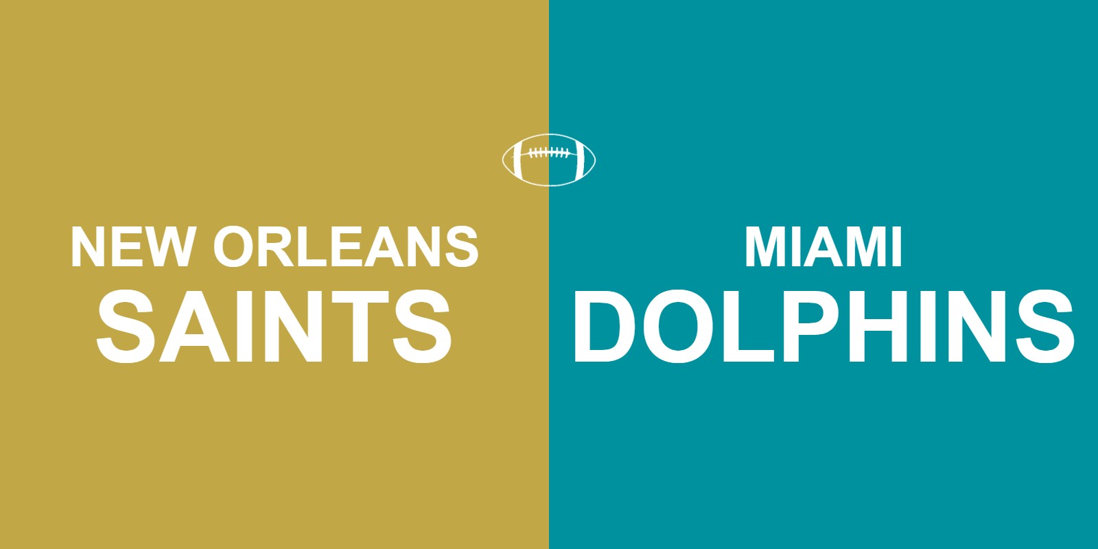 Saints vs Dolphins