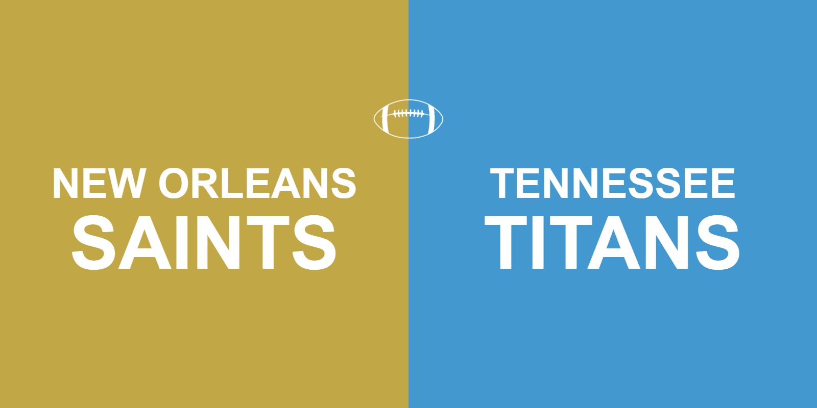 Saints vs Titans