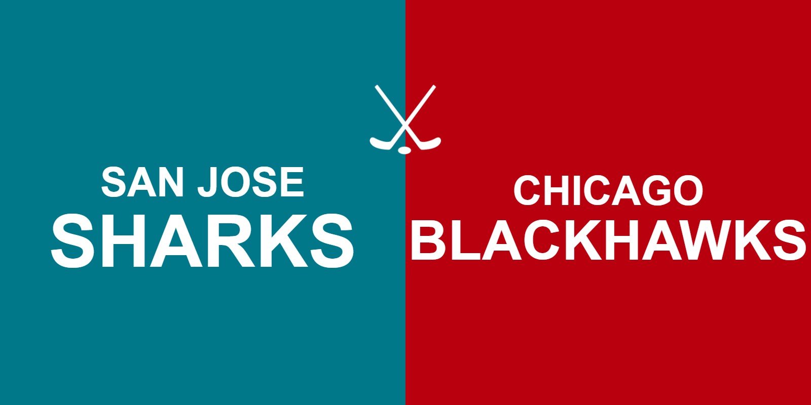 Sharks vs Blackhawks