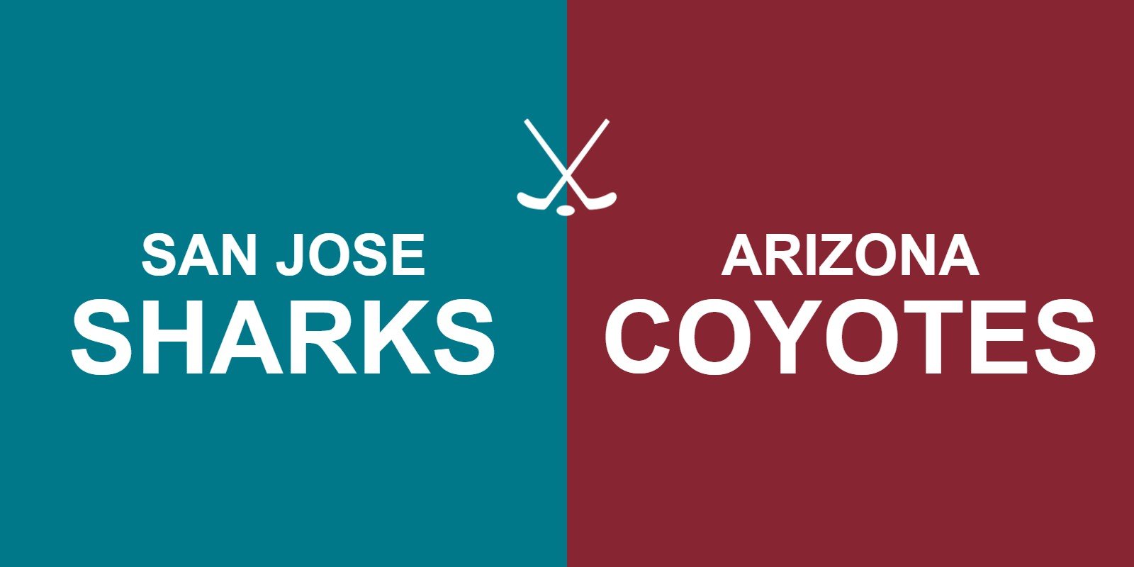 Sharks vs Coyotes