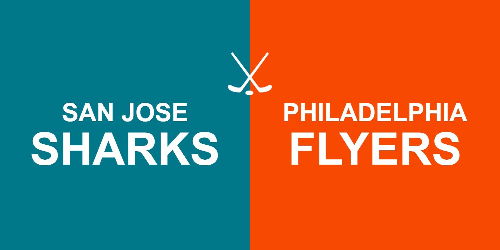 Sharks vs Flyers