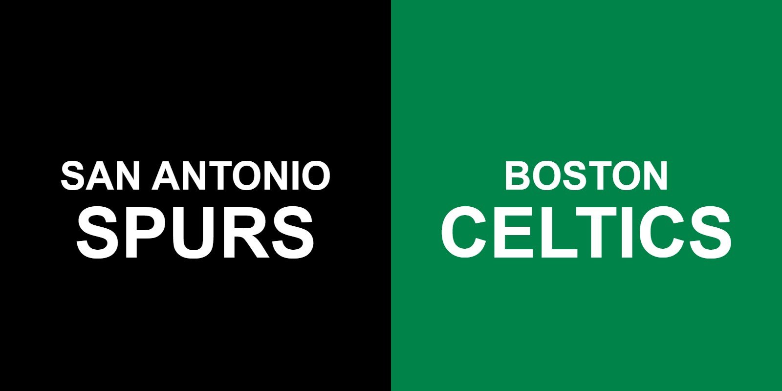 Spurs vs Celtics