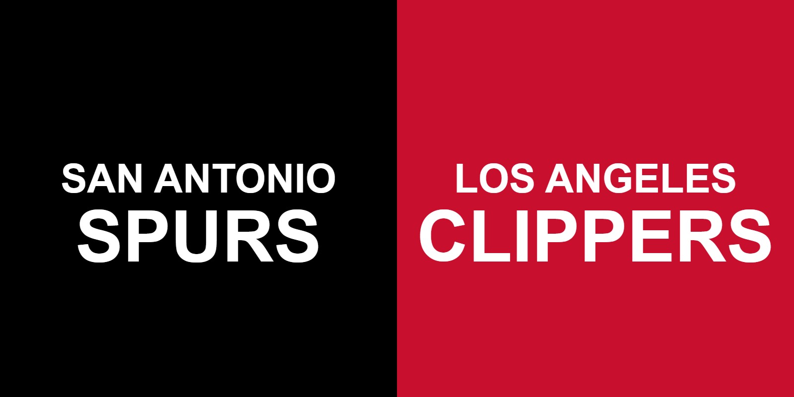 Spurs vs Clippers