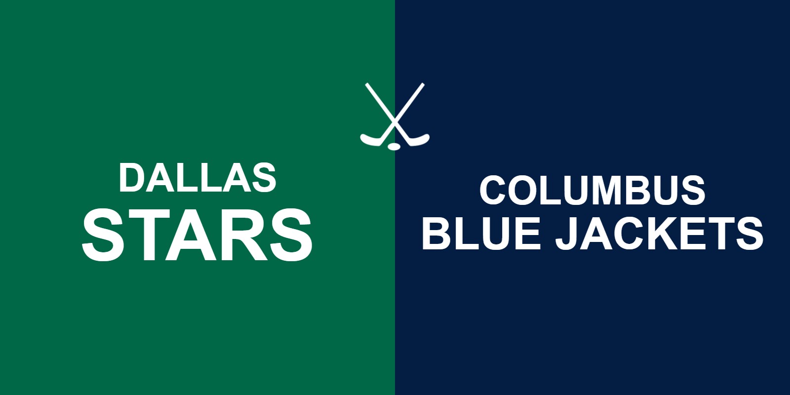 Stars vs Blue Jackets