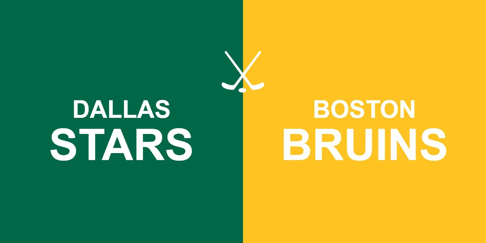 Stars vs Bruins