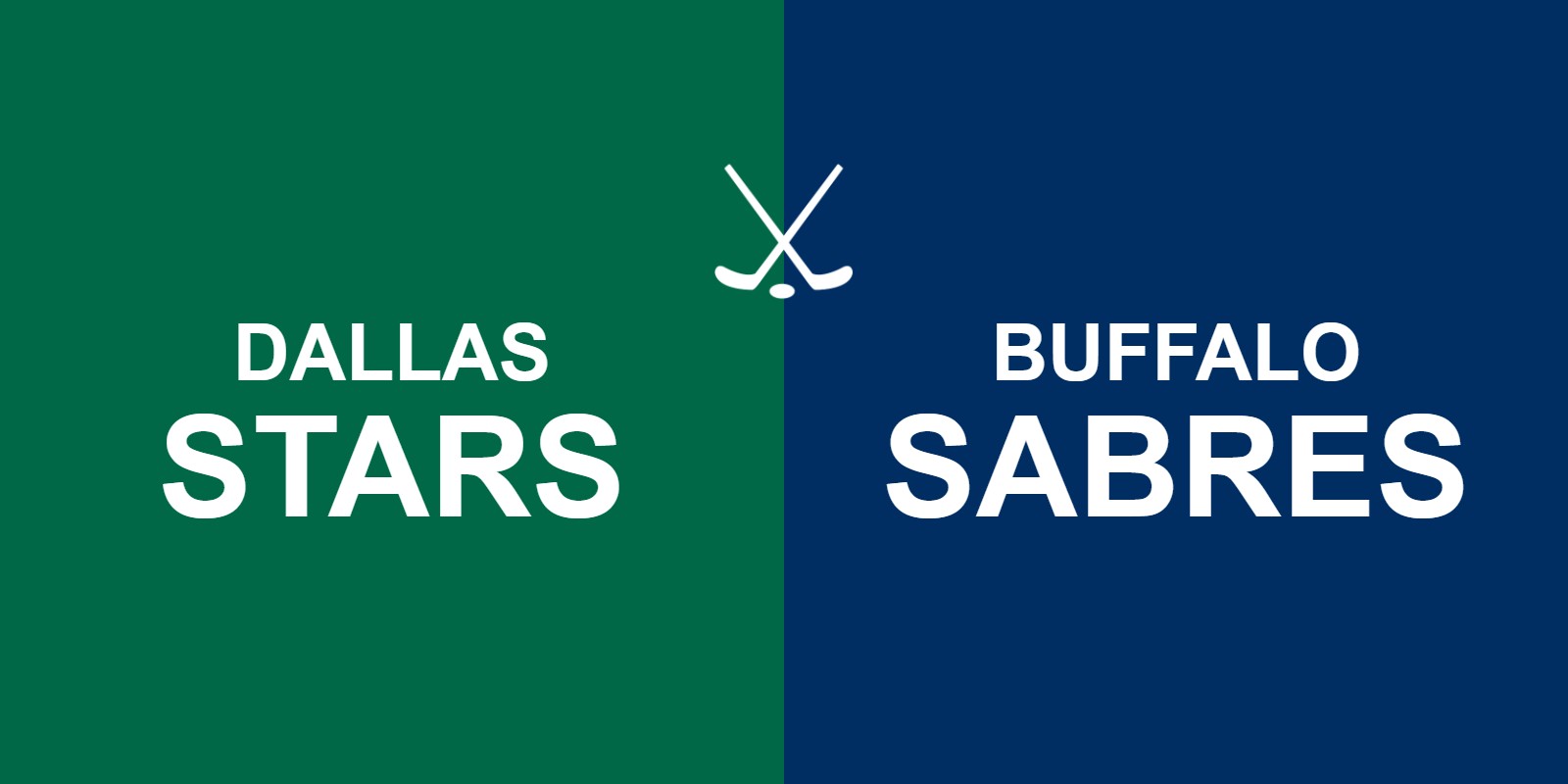 Stars vs Sabres