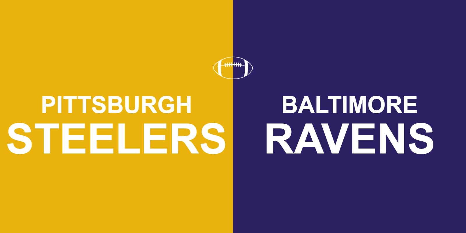 Steelers vs Ravens