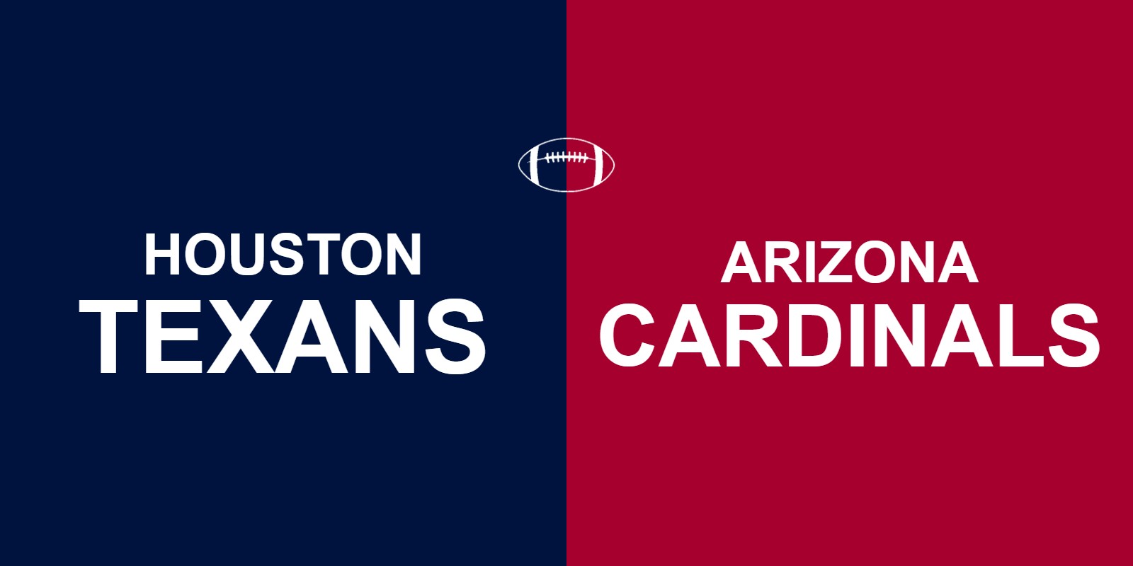 Texans vs Cardinals