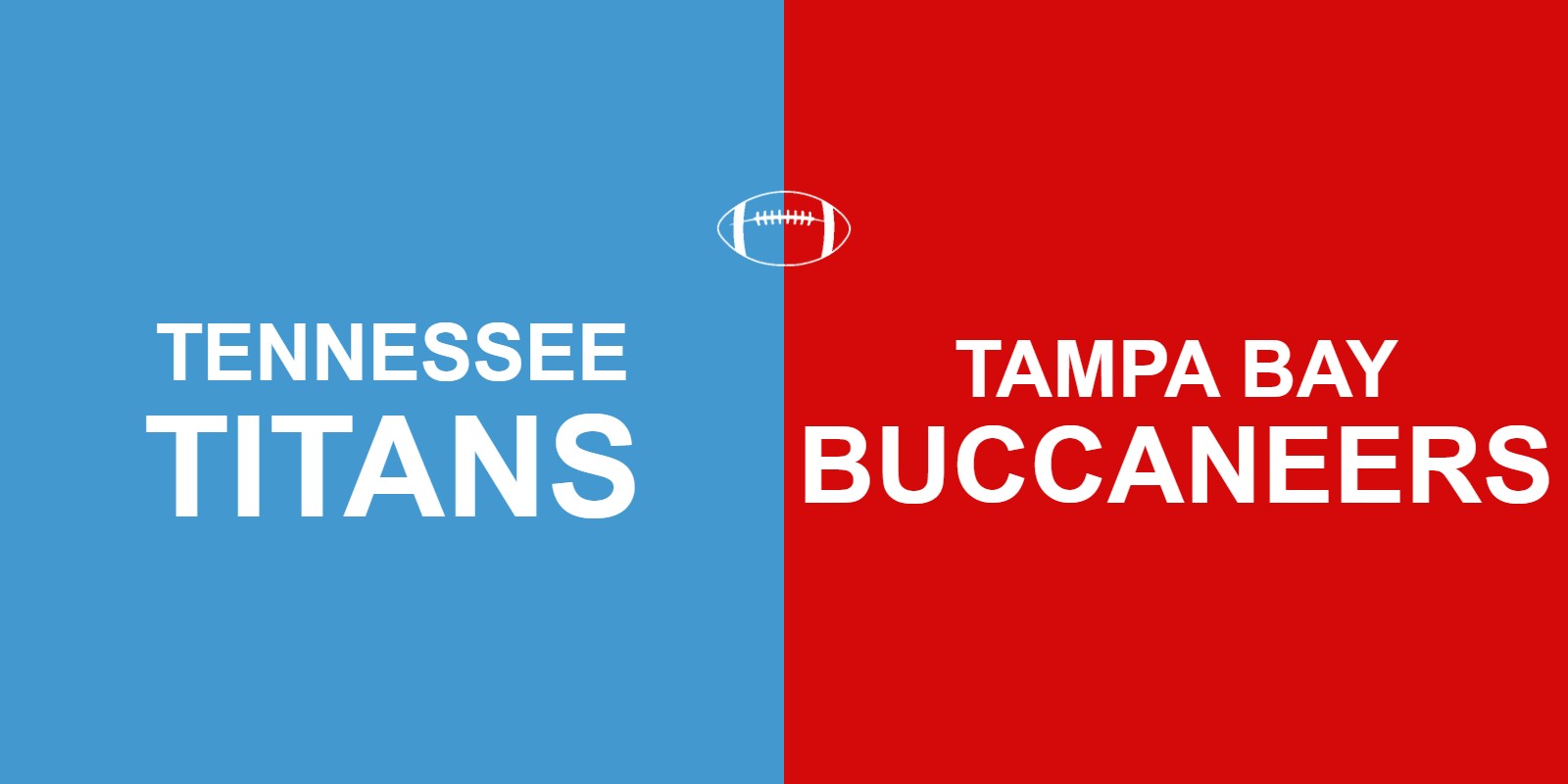 Titans vs Buccaneers