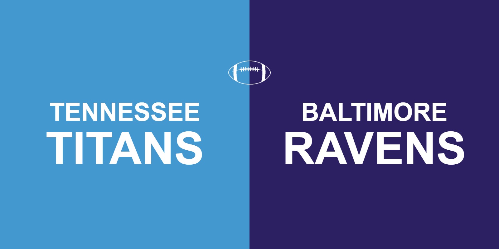 Titans vs Ravens