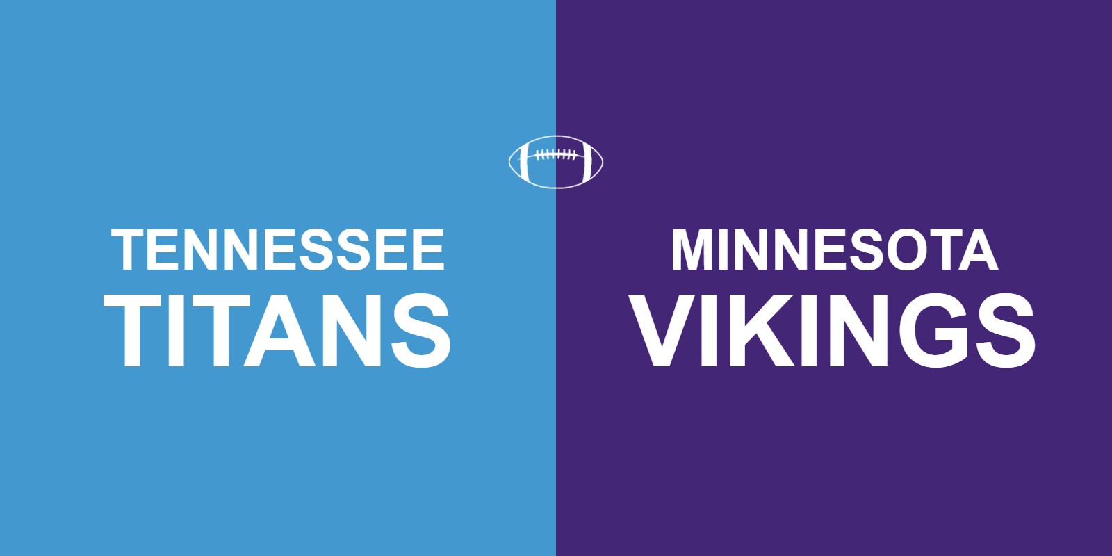 Titans vs Vikings